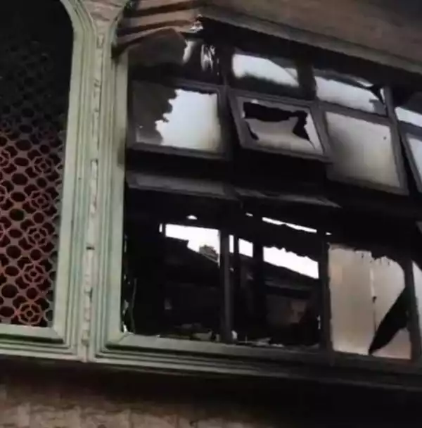 Former Beauty Queen, Princess Raises Alarm As Gunmen Set Her Home Ablaze, Abduct Father (Video)