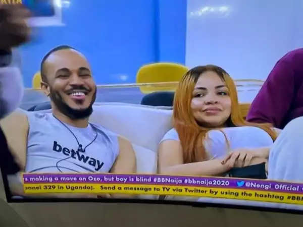 #BBNaija: Watch Ozo’s Reaction After Nengi Asked Him To Join Her In Bed (Video)