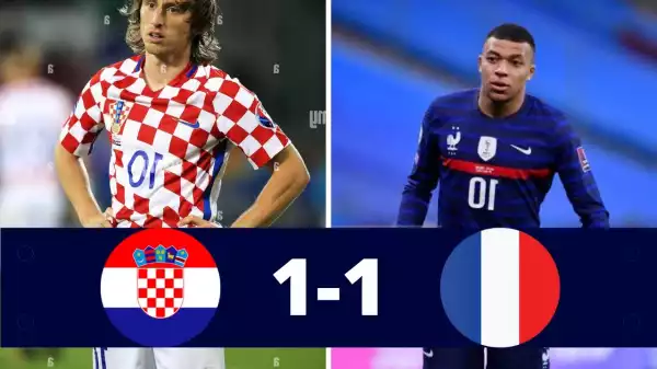 Croatia vs France 1 - 1 (Nations League 2022 Goals & Highlights)