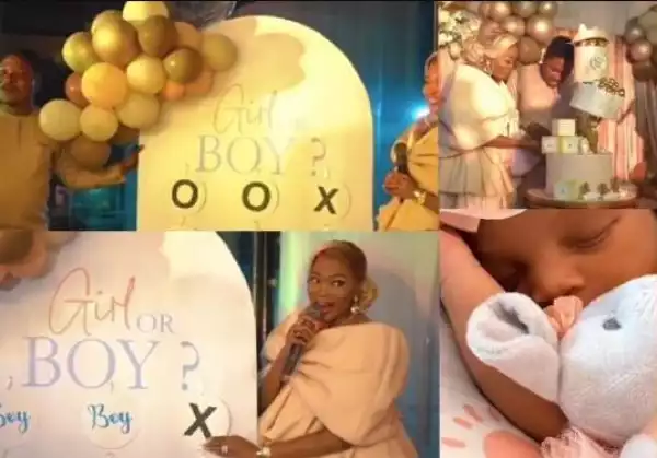 Comedienne, Kiekie Shares Adorable Moments From Gender Reveal Party (Video)