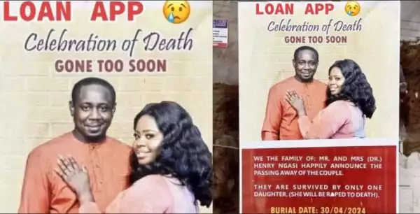 Loan App Falsely Reports Couple’s Death Over Loan Default
