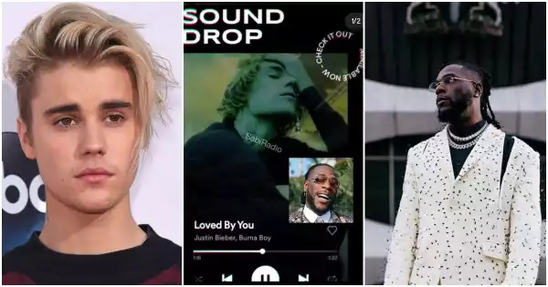 Justin Bieber Features Burnaboy In Latest Single, Titled “Loved By You”