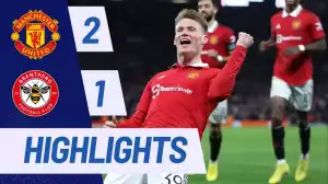 Manchester United vs Brentford 2 - 1 (Premier League Goals & Highlights)