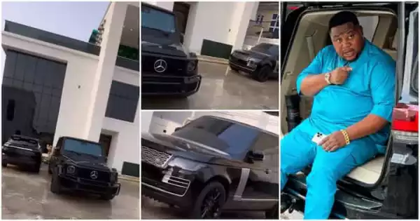 Cubana Chiefpriest Flaunts Magnificent Mansion and Fleet of Cars Amid Baby Scandal