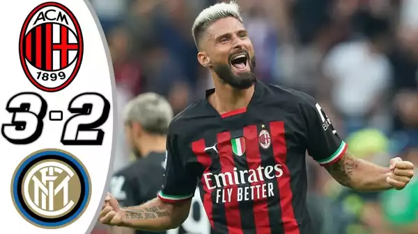 Milan vs Inter 3 - 2 (Serie A 2022 Goals & Highlights)