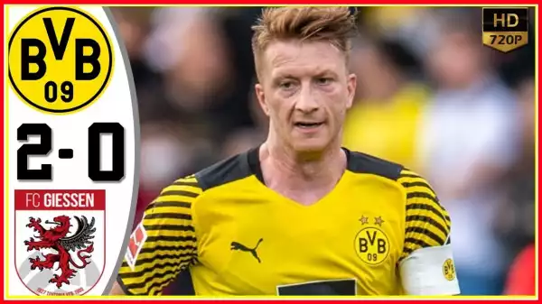 Giessen vs Borussia Dortmund 0 − 2 (Friendly 2021 Goals & Highlights)