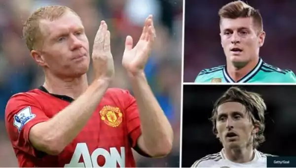 Man United Legend Paul Scholes Reveals 2 Footballers That Play Exactly Like Him