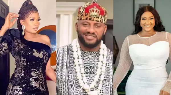 Actor Yul Edochie Storms His First And Second Wife’s Instagram Page To Shower Praises On Them