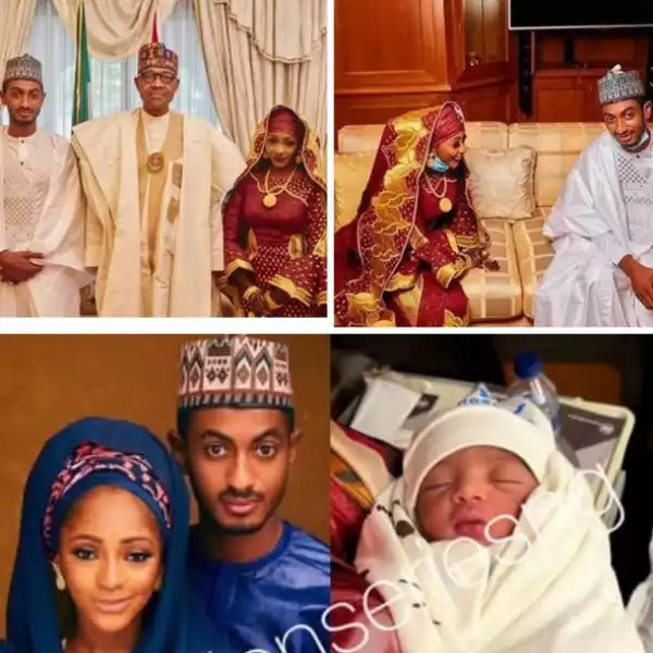 President Buhari Becomes A Great-grandfather As His Granddaughter Welcomes A Baby Girl