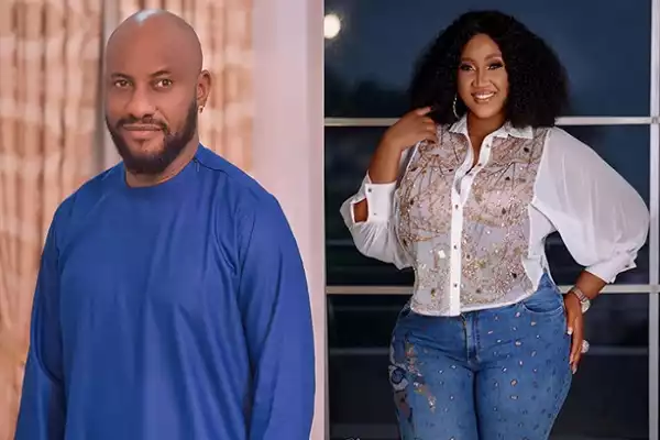 All You Could Do Is To Open Your Legs For Yuledochie - Fans React As Judy Austin Unveils New Movie With Yul Edochie
