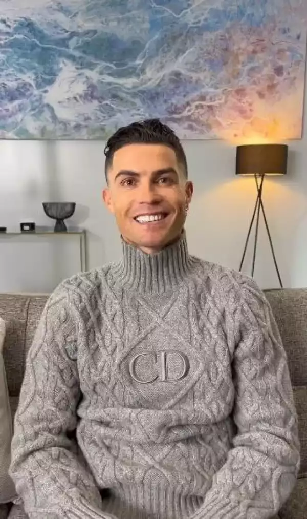 Cristiano Ronaldo Celebrates Becoming The First Person To Reach 400 million Followers On Instagram (Video)
