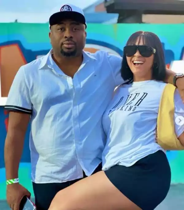 My Favorite Fairytale Is Our Love Story - Rosy Meurer Gushes Over Husband, Olakunle Churchill