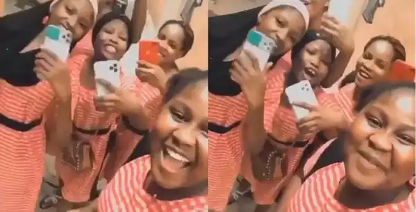Secondary School Girls Who Call Themselves “Benefit Girls” Flaunt Their Newly Acquired iPhones (VIDEO)