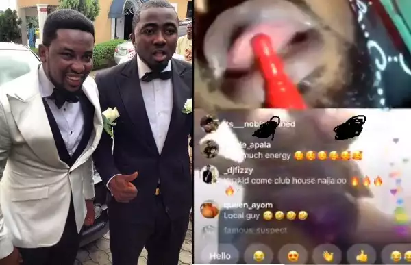 Ice Prince and OAP Dotun react as some Nigerian girls masturbate on Instalive videos of MC Galaxy and Slimcase ( +18 photos)