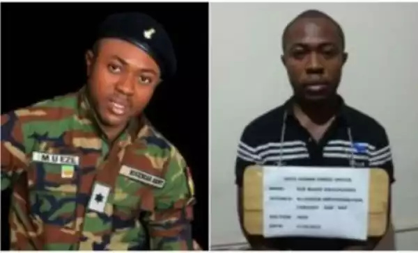 BUSTED!! Fake Army Lieutenant In EFCC Net For Multiple Fraud