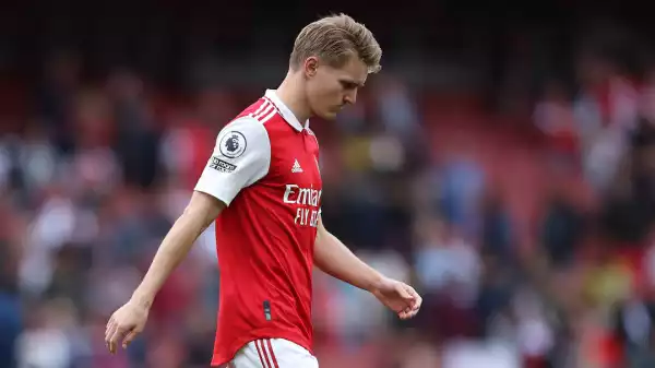 Martin Odegaard all but concedes Premier League title after Arsenal collapse