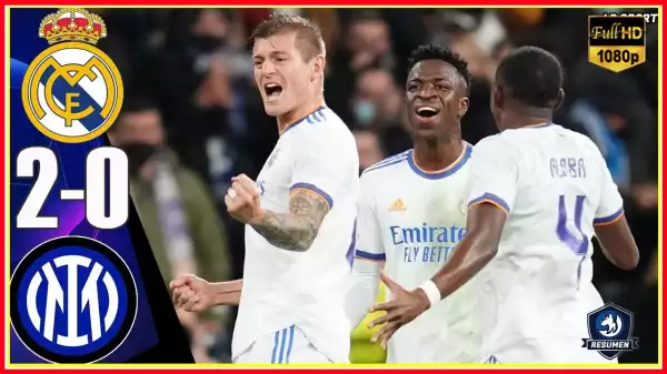 Real Madrid vs Inter Milan 2 − 0 (Champions League 2021 Goals & Highlights)