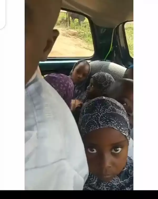 Meet The Nigerian Man With 4 Wives And 32 Children (Video)