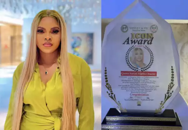 Nollywood Star Bags Entrepreneur of the Year Award (Photo)