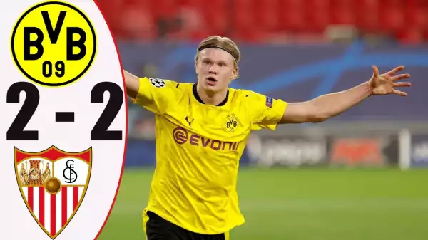 Dortmund vs Sevilla 2 - 2 (UCL Goals & Highlights 2021)