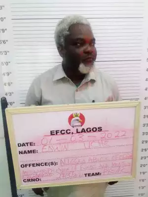 EFCC Re-arraigns Professor Over Alleged N1.47bn Fraud (Photo)