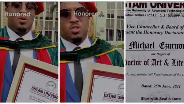 Mike Ezuruonye Honoured With Doctorate Degree (Video)