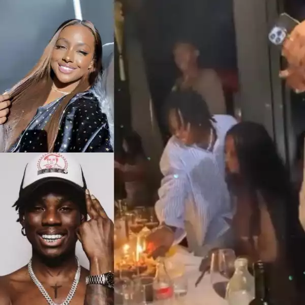 Rema And Justine Skye Spark Dating Rumours As He Celebrates Her Birthday With Her (Video)