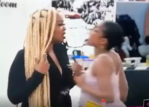 BBNaija: Chichi And Diana Fight Dirty Over Man (Video)