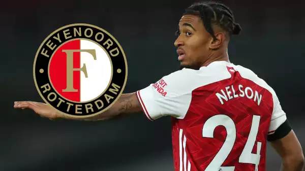 Nelson joins Feyenoord on loan from Arsenal