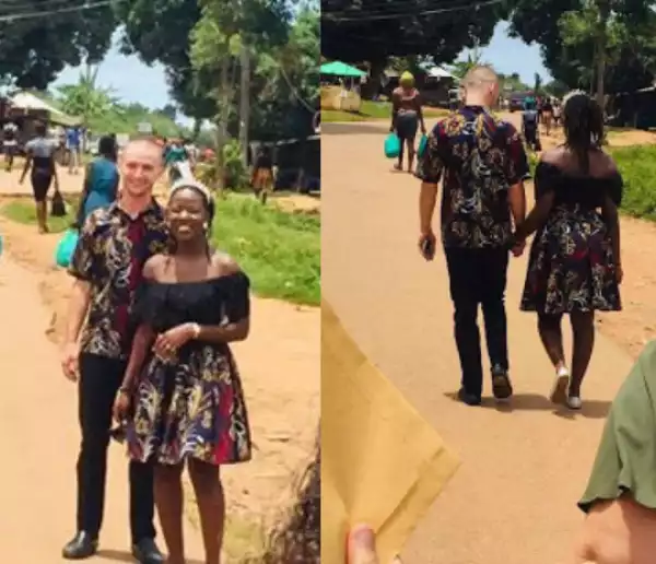 Coronavirus Lockdown: Young couple trek back home after their wedding in Uganda (photos)