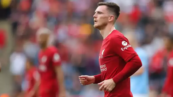 Andy Robertson fumes over Liverpool