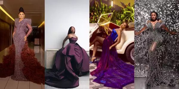 AMVCA 2023: Iyabo Ojo, Mercy Aigbe, Ini Edo, how Nigerian celebrities step out in style (photos)