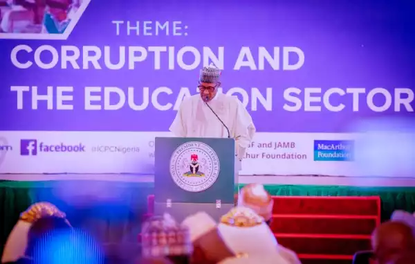 President Buhari Attends 4th National Summit On Diminishing Corruption