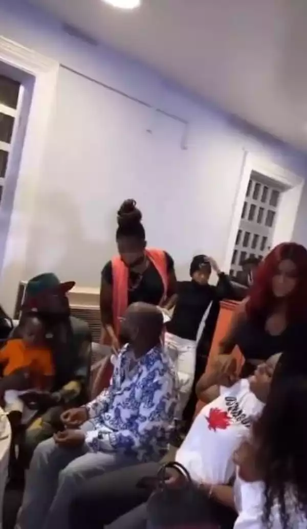Davido And Chioma Spotted Together At A Family Hangout (Video)