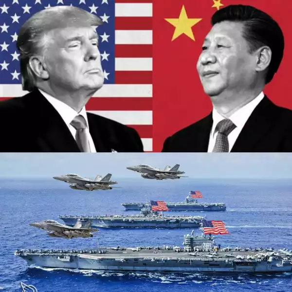 China responds after US deployed 3 Navy aircraft carriers to the Pacific Ocean as tensions between both countries escalate