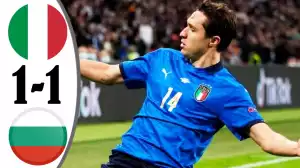 Italy vs Bulgaria 1 - 1 (2022 World Cup Qualifiers Goals & Highlights)