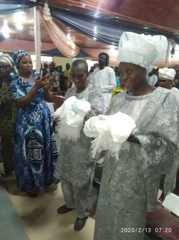 Nigerian couple welcome twins after 31 years of marriage