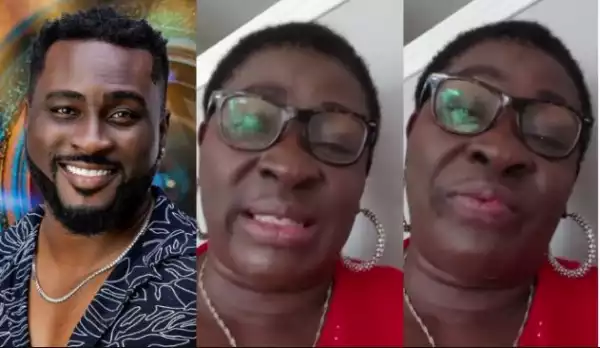 BBNaija: Pere’s Mum Showers Fans With Prayers (Video)