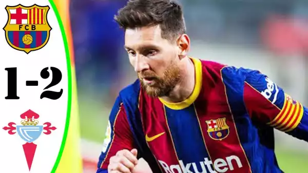 Barcelona vs Celta Vigo 1 - 2 (LaLiga Goals & Highlights 2021)