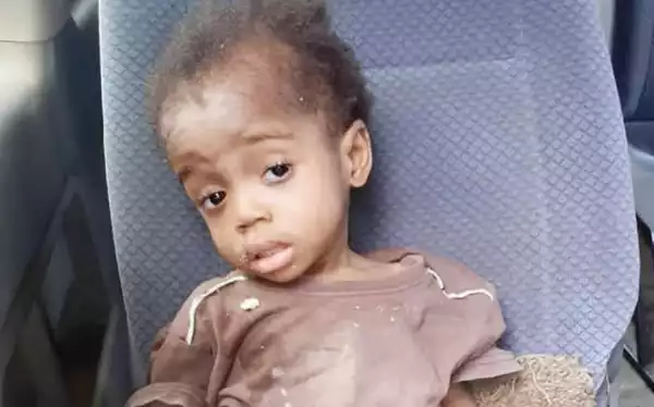 2-Year-Old Girl Rescued After Being Locked Up In Uncompleted Building For Days In Abia (Photo)