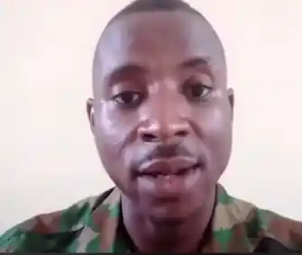 Nigerian soldier arrested for blasting the Chief of Army Staff and other security chiefs in viral video (Watch video)