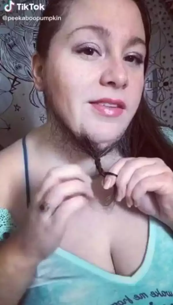 Bearded Woman Who Is Tired Of Shaving Embraces Her Facial Hair (Photos)