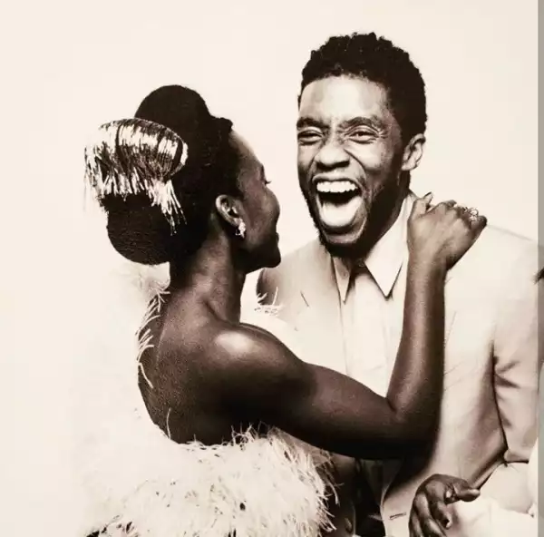 Lupita Nyong’o Breaks Her Silence To Pay Emotional Tribute To Late Actor, Chadwick Boseman