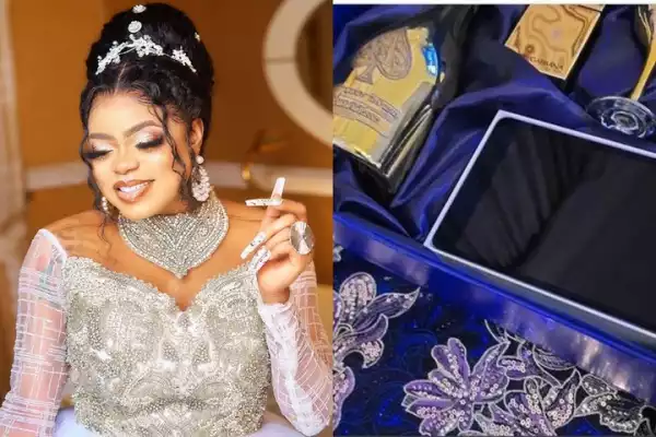 I Own All The Rich Men In This Country – Bobrisky Brags With Full Box Of Cash