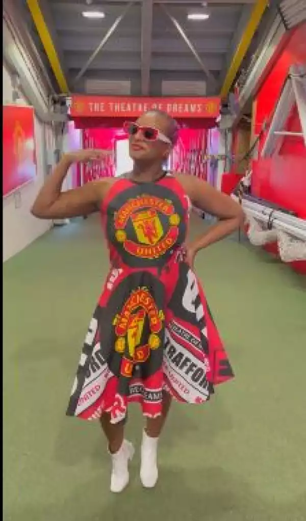 My Price Just Went Up – DJ Cuppy Brags As She Plays At Old Trafford (Video)