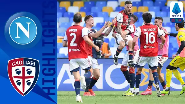 Napoli vs Cagliari 1 - 1 (Serie A  Goals & Highlights 2021)