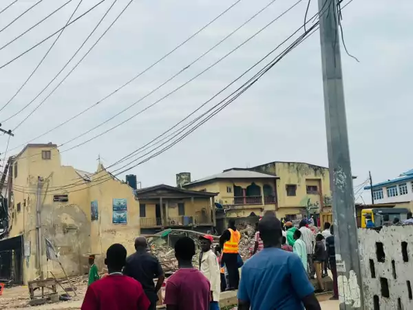 FCT Police Command Confirm Two Dead, 20 Rescued in Abuja Collapsed Building (Photo)