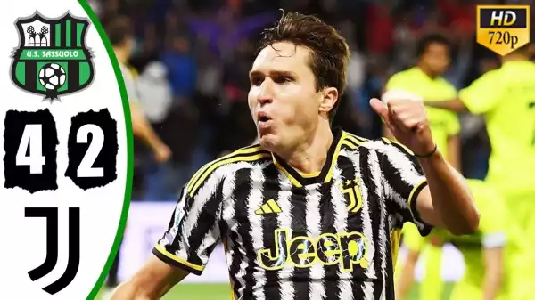 Sassuolo vs Juventus 4 - 2 (Serie A Goals & Highlights)