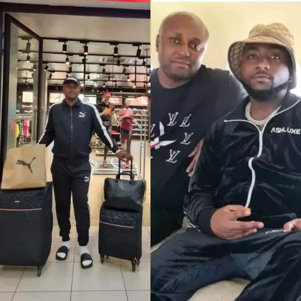 Davido’s Aide Israel Arrives London, Thanks The Singer For Writing to the UK Embassy to Approve His Visa