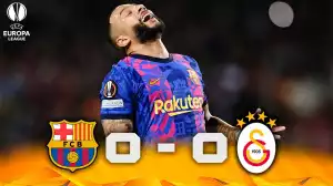Barcelona vs Galatasaray 0 − 0 (Europa League 2022 Goals & Highlights)